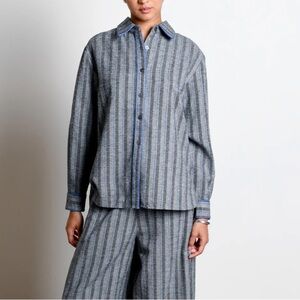 Untitled in Motion Zinia Top - Patti Stripe